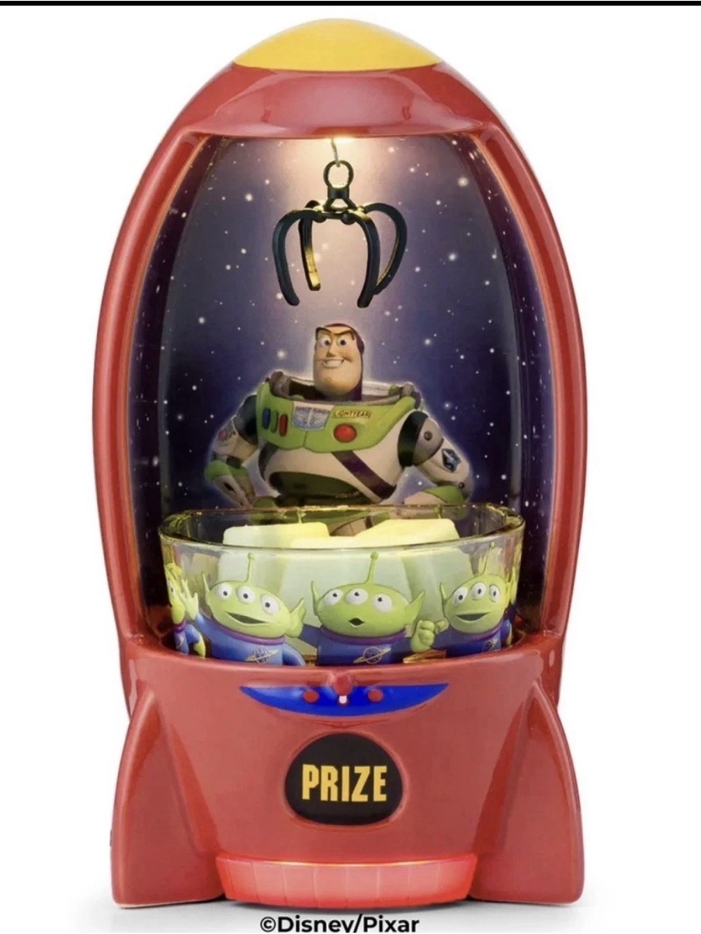Scentsy Disney Pixar Toy Story Buzz Lightyear The Claw Red Wax Melt Warmer